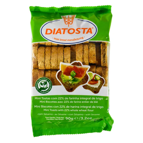 Tostada Integral Diatosti Minigrill 90 g