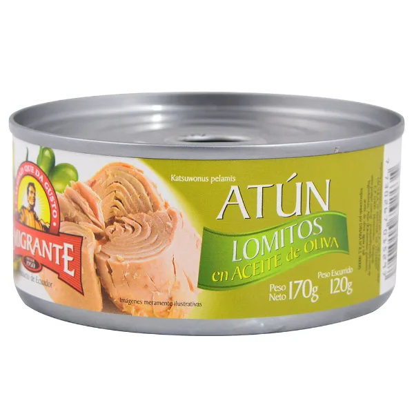 Atún lomito en aceite de oliva Emigrante 170 g