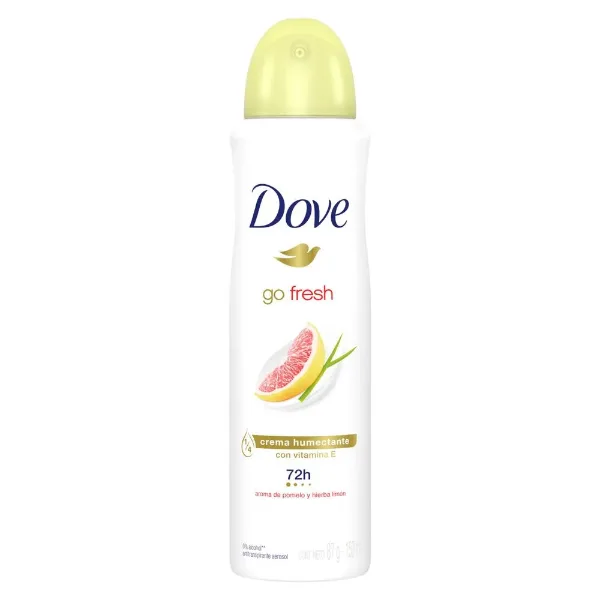 Desodorante Dove Go Fresh Pomelo y Limon Aerosol 150 ml