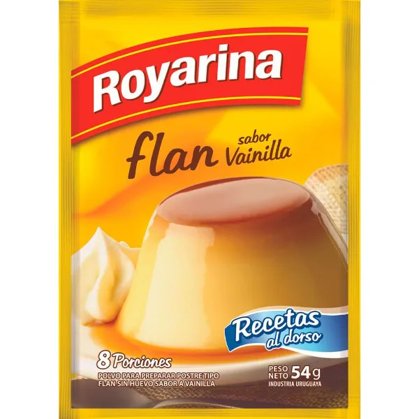Flan Royarina 8 Porciones 54 g