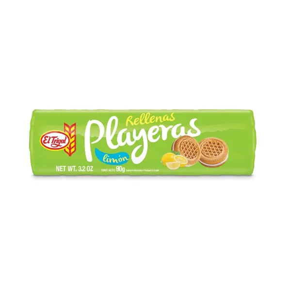 Galleta El Trigal Playeras Rellenas Limon 74 g