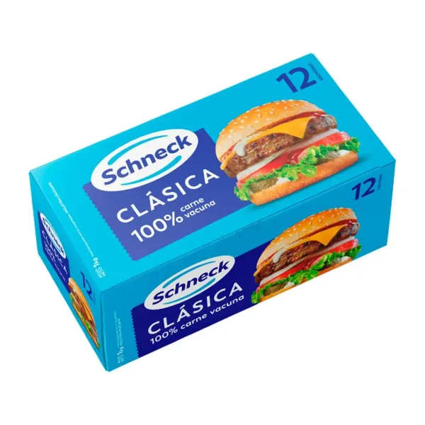 Hamburguesas Schneck Clasicas 12 un.
