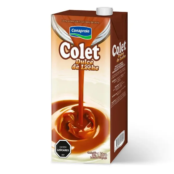 Leche Saborizada Conaprole Colet Dulce de Leche 1 l