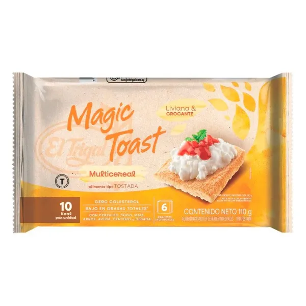 Tostadas Marilan Magic Toast Multicereal 110 g