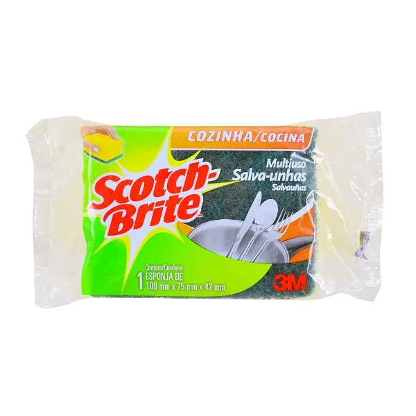 Fibra Esponja Scotch-Brite Salvauñas Antibacterias