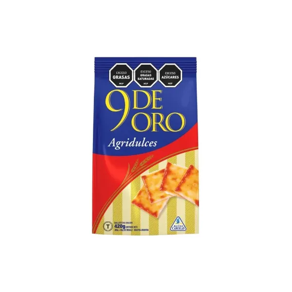 Galleta 9 de Oro Agridulce 420 g