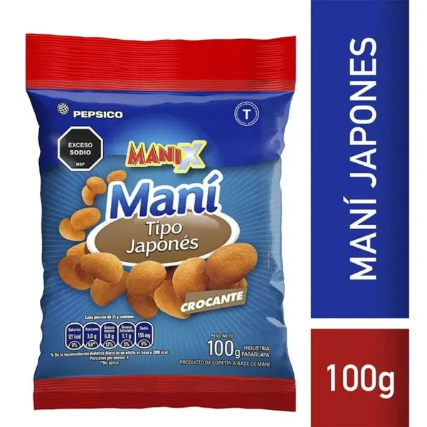 Mani Manix Japones 100 g