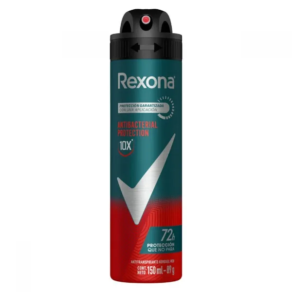 Desodorante Rexona Antitranspirante Antibactereal Aerosol 15