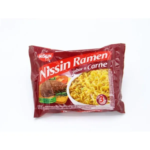 Pasta Nissin Instantanea Carne Ramen 85 g