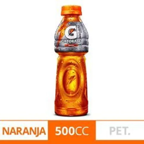 Bebida Isotonica Gatorade Naranja 500 cc