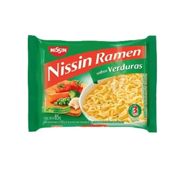 Pasta Nissin Instantanea Verdura Ramen 85 g