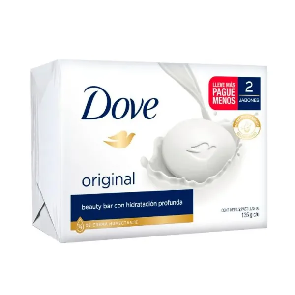 Jabon de Tocador Dove 2un 135 g