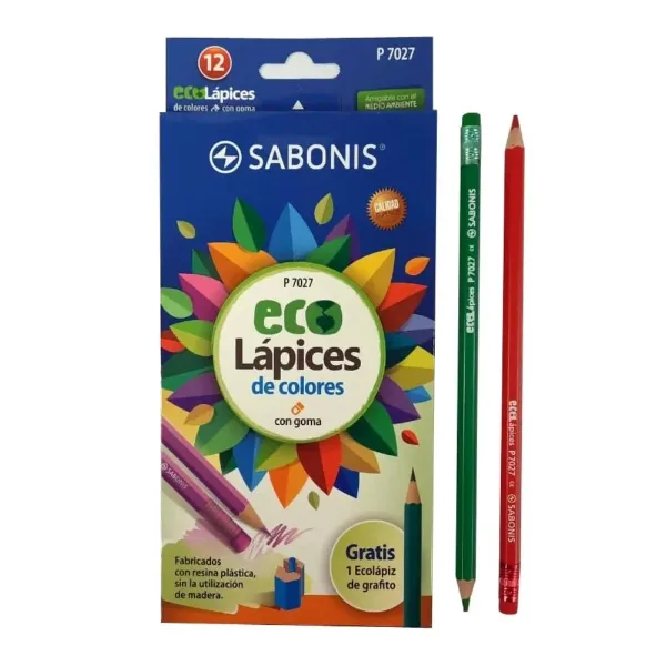 Colores Sabonis 7027 Borrables 12 un.