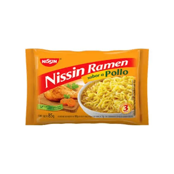 Pasta Nissin Instantanea Pollo Ramen 85 g
