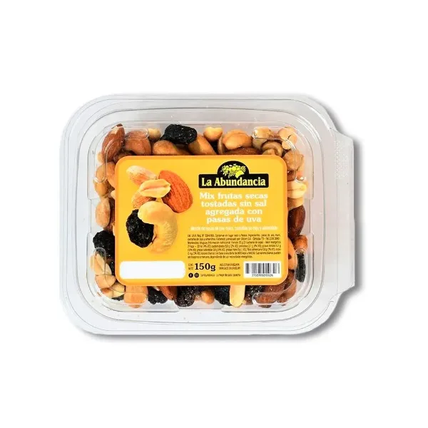 Frutos Secos La Abundancia Tostados-Sin Sal 150 g