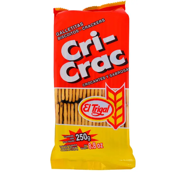 Galletita El Trigal Cric Crac 250 g