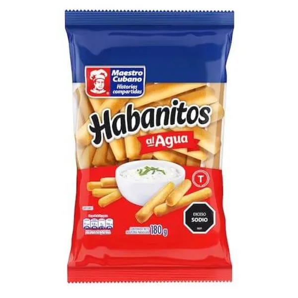 Grissin Maestro Cubano Habanitos Agua 180 g