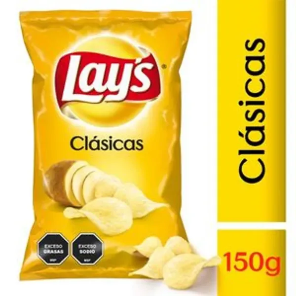 Papas Fritas Lays Clasica 133 g