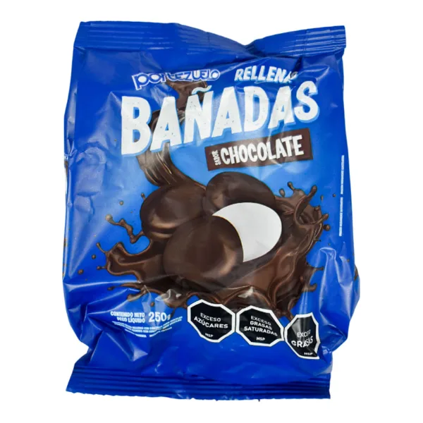 Galletitas Rellenas Bañadas Portezuelo 250 g