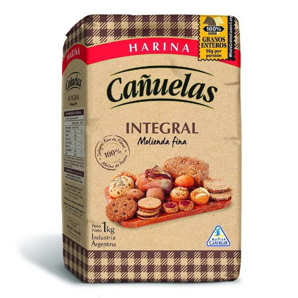 Harina integral Cañuelas 1 kg