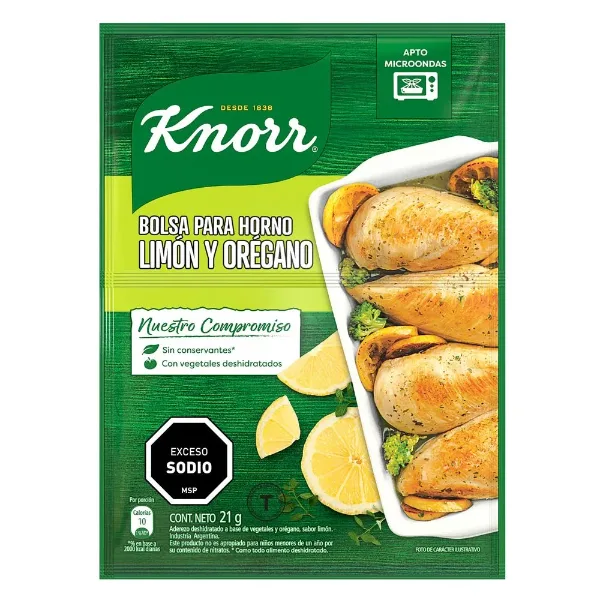 Sazonador Knorr Pollo Limon-Oregano 25 g