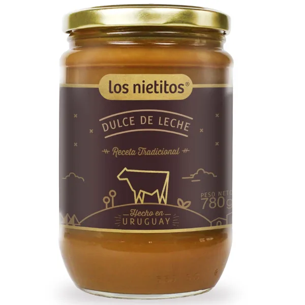 Dulce de leche Los Nietitos receta tradicional 780 g