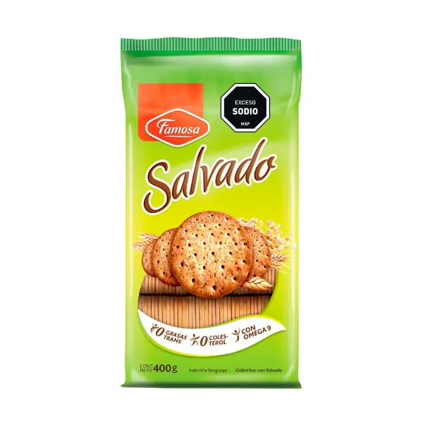 Galletas de Salvado Famosa 400 g