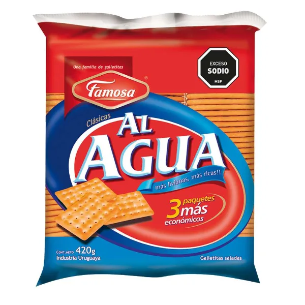 Galleta al Agua Famosa 420 g