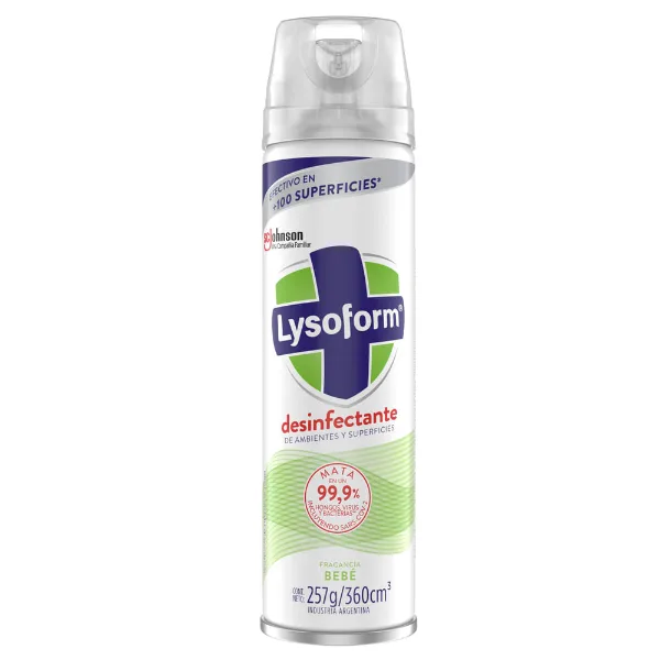 Desinfectante Lysoform bebé 390 cc