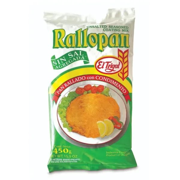 Pan rallado rebozador Rallopan sin sal 450 g