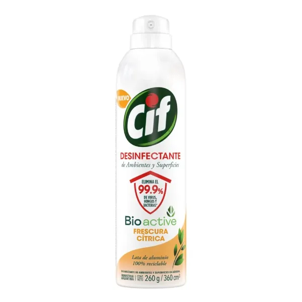 Desinfectante Cif Citrico Bio Active Aerosol 360 cc
