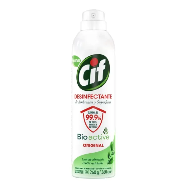 Desinfectante Cif Original Bio Active Aerosol 360 cc