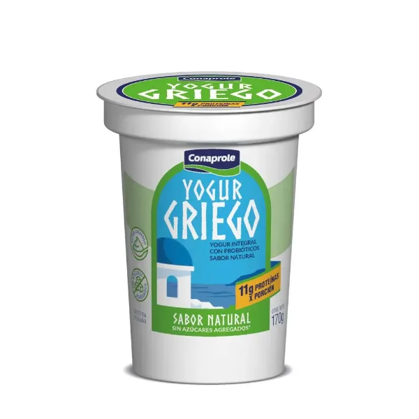 Yogur Conaprole Griego Natural sin Endulzar 170 g