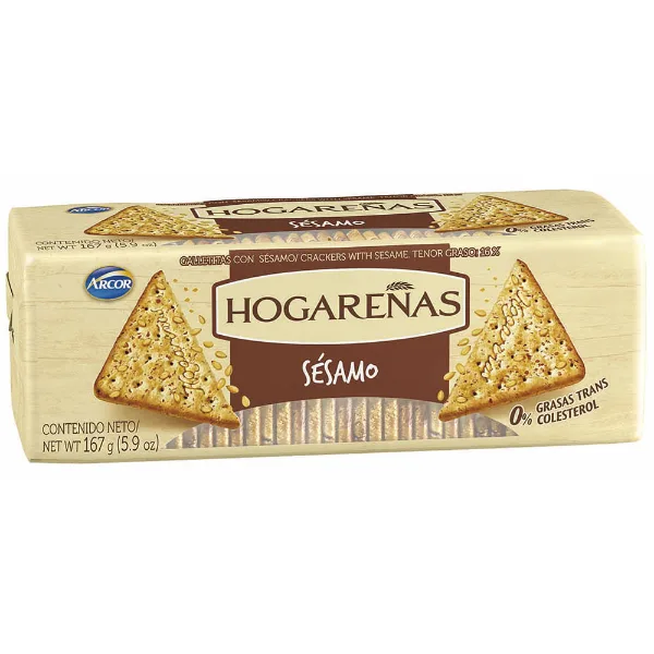 Galletas Hogareñas Sésamo 167 g