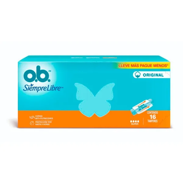 Tampones Ob Original Super 16 un.
