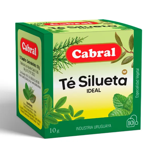 Té Cabral silueta ideal 10 un.