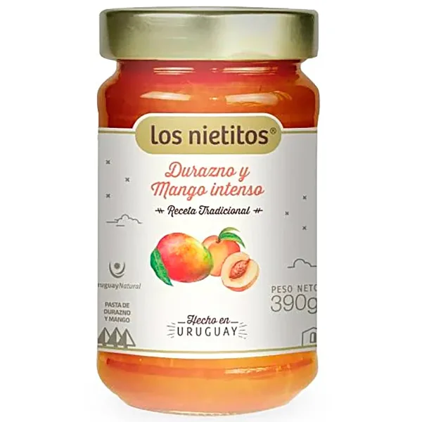 Mermelada Los Nietitos durazno intensa 390 g