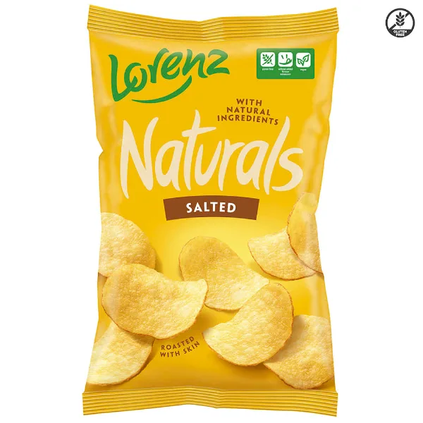 Papas al natural Lorenz classic 100 g