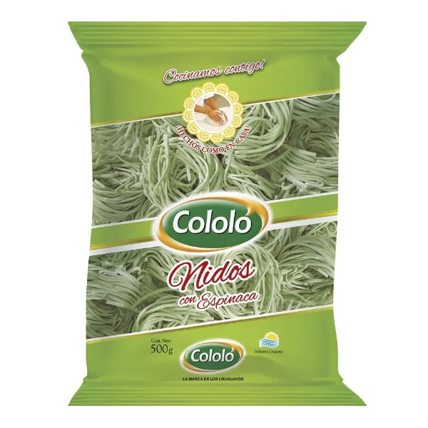 Fideos Cololo Espinaca Nido 500 g