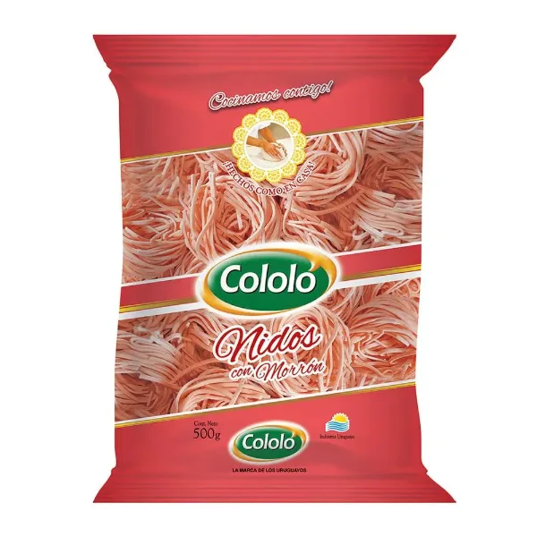 Fideos Cololo Nidos Morron 400 g