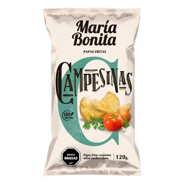 Papas fritas Maria Bonita campesinas 120 g