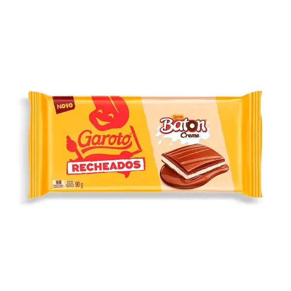 Chocolate Garoto Baton Creme 90 g