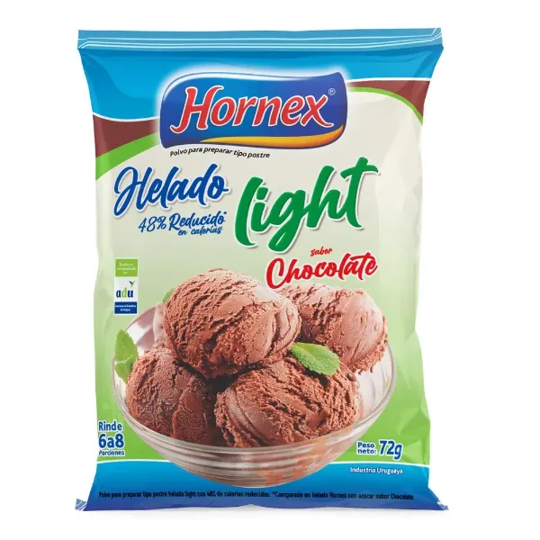 Helado Hornex Chocolate Ligth 72 g
