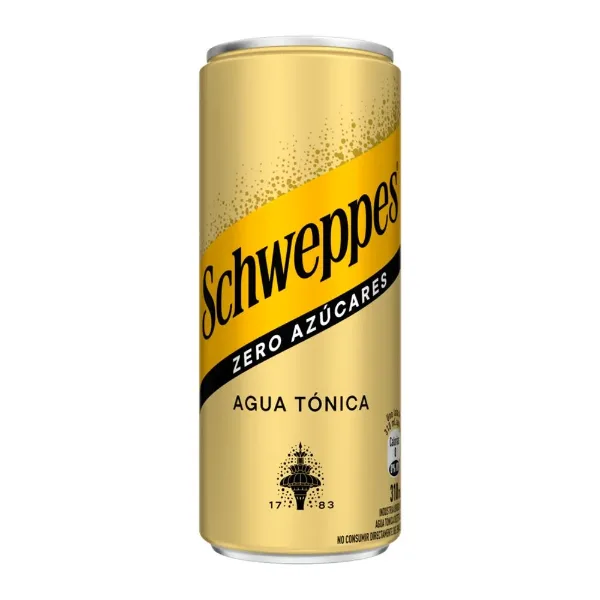 Refresco Schweppes Tonica Zero Lata 310 ml