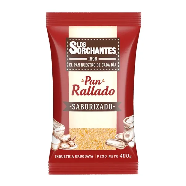 Pan Rallado Los Sorchantes Saborizado 400 g