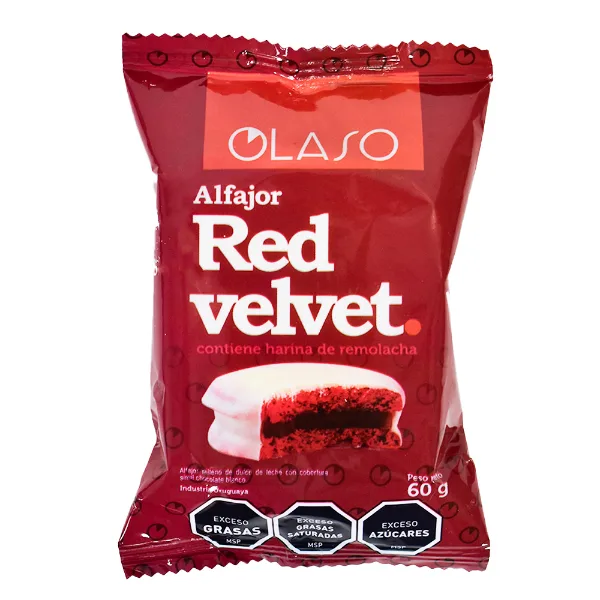 Alfajor red velvet Olaso 60 g