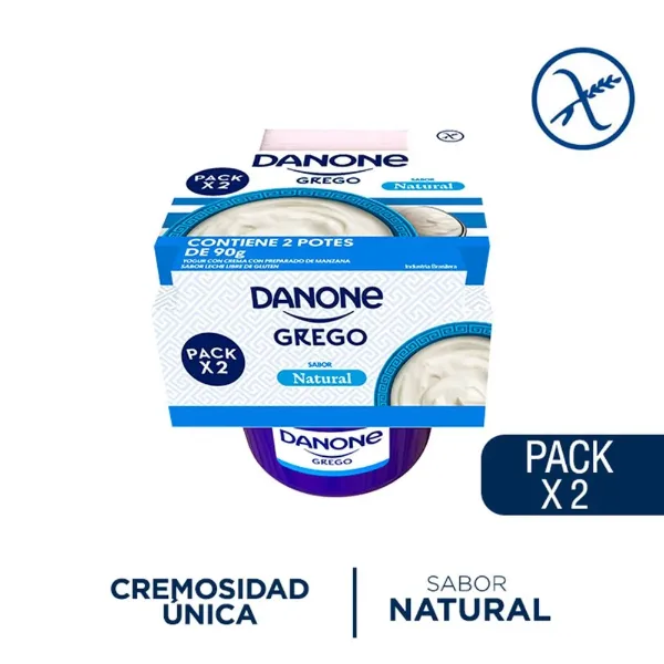 Yogur Griego Natural 2un 200 g