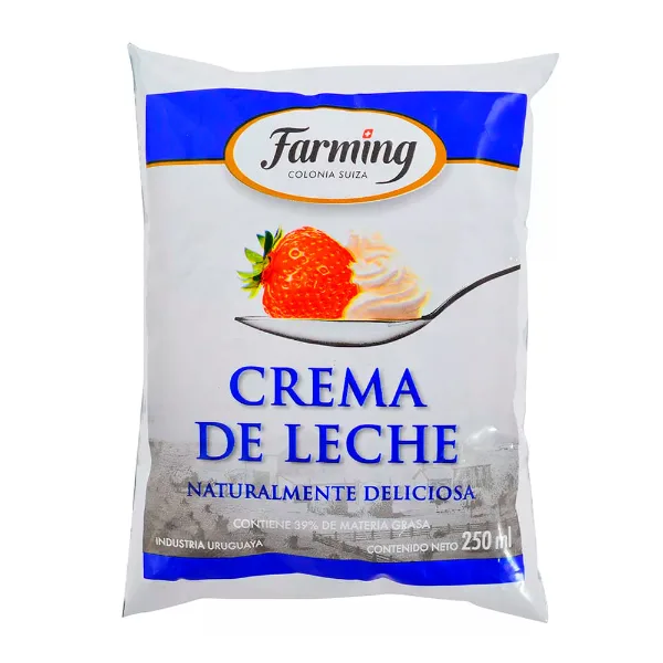 Crema de Leche Farming 250 cc