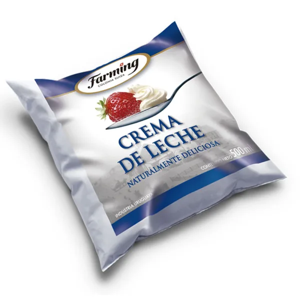 Crema de leche Farming 500 cc