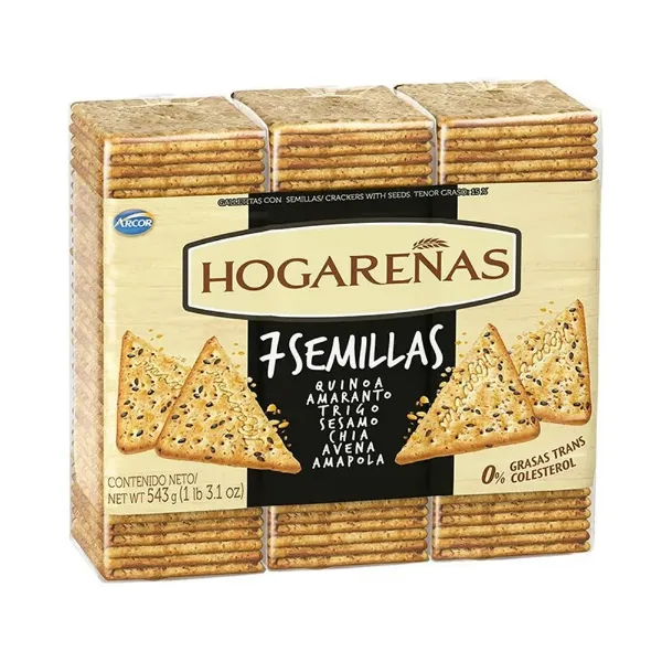 Galleta Hogareñas 7semillas 567 g